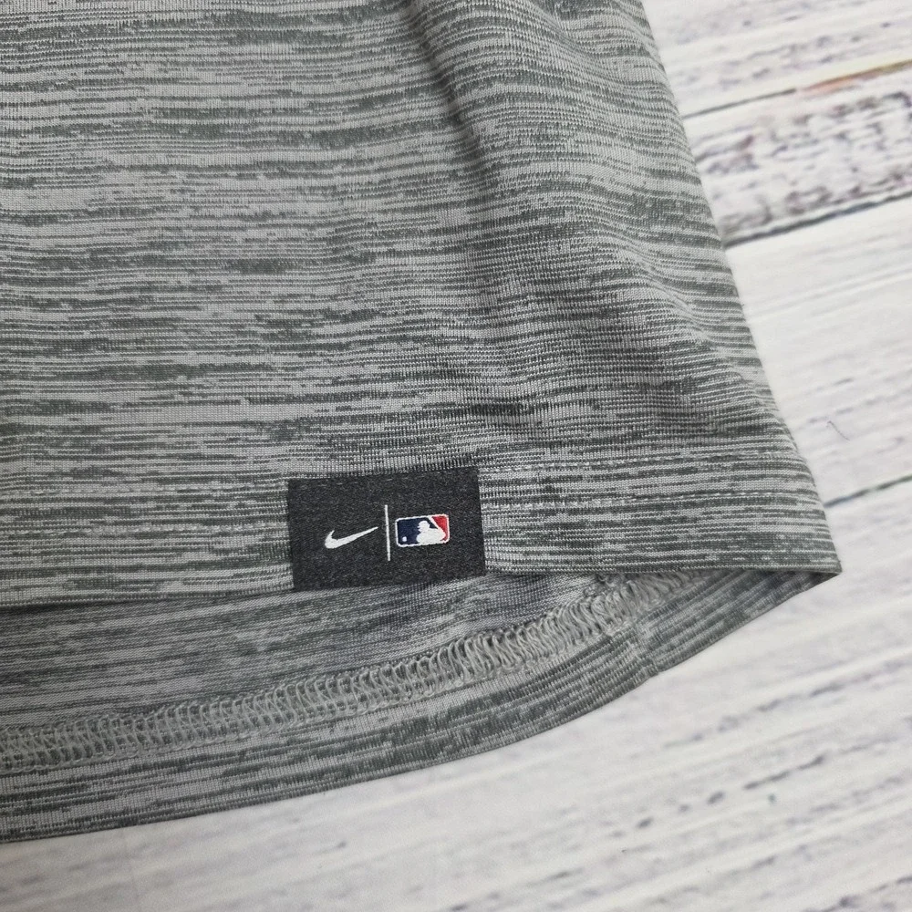 Washington Nationals Nike MLB Authentic Nike Tee Short Sleeve Shirt Mens XL Gray